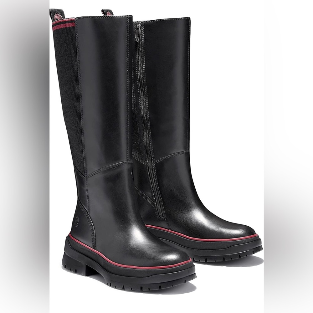 TIMBERLAND malynn black tall boots waterprrof BRAND NEW WITH BOX!